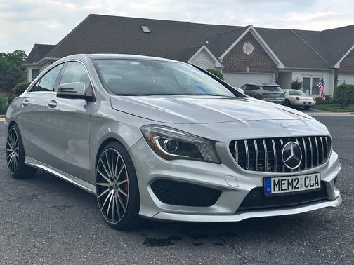 Silver 2016 Mercedes-Benz CLA-Class CLA 250