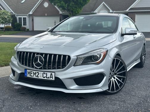 Silver 2016 Mercedes-Benz CLA-Class CLA 250