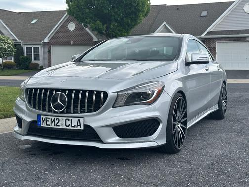 Silver 2016 Mercedes-Benz CLA-Class CLA 250