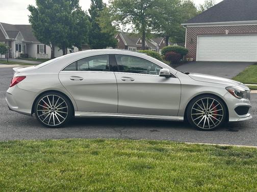 Silver 2016 Mercedes-Benz CLA-Class CLA 250