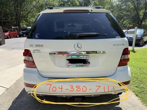 White 2011 Mercedes-Benz M-Class ML 350 BlueTEC