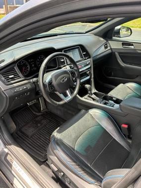 Gray 2019 Hyundai SONATA Limited 2.0T