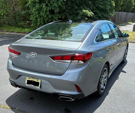 Gray 2019 Hyundai SONATA Limited 2.0T