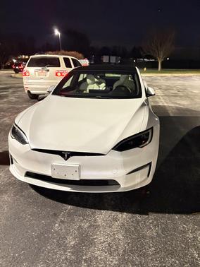 White 2022 Tesla Model S Long Range