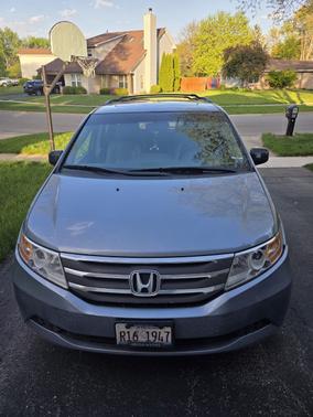 Blue 2012 Honda Odyssey EX-L