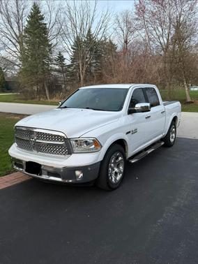 White 2015 RAM 1500 Laramie