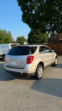 Silver 2016 Chevrolet Equinox LT