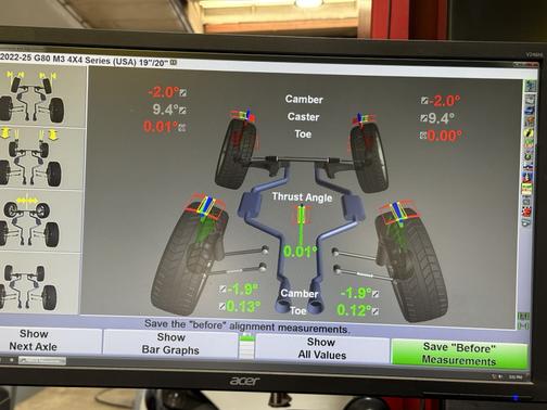 White 2023 BMW M3 Competition xDrive