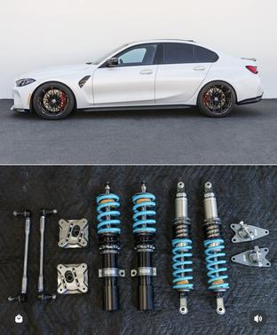 White 2023 BMW M3 Competition xDrive