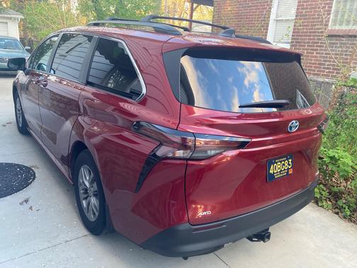 Red 2024 Toyota Sienna LE