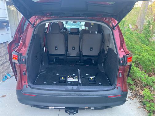 Red 2024 Toyota Sienna LE