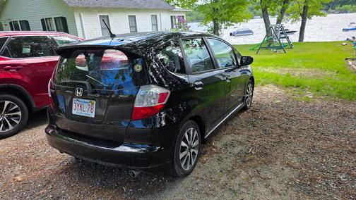 Black 2012 Honda Fit Sport