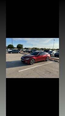 Red 2014 INFINITI Q50 Premium