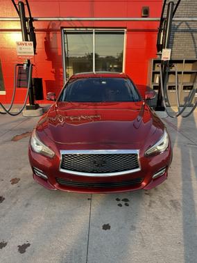 Red 2014 INFINITI Q50 Premium
