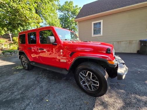 Red 2024 Jeep Wrangler Sahara