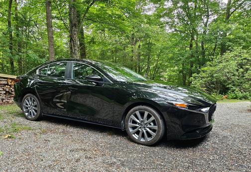 Black 2024 Mazda Mazda3 2.5 S Preferred