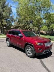 Red 2015 Jeep Grand Cherokee Limited