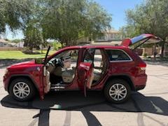 Red 2015 Jeep Grand Cherokee Limited