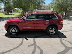 Red 2015 Jeep Grand Cherokee Limited