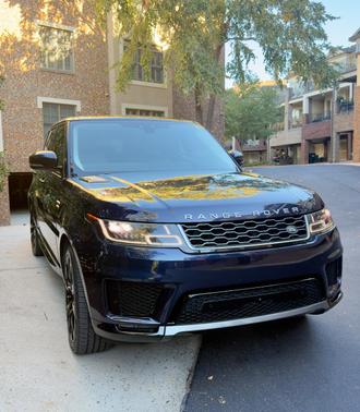 Blue 2019 Land Rover Range Rover Sport HSE MHEV