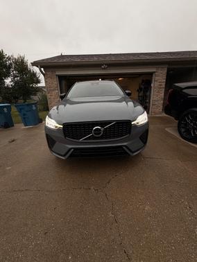 Blue 2023 Volvo XC60 B5 Plus Dark Theme