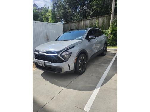 Gray 2023 Kia Sportage X-Line
