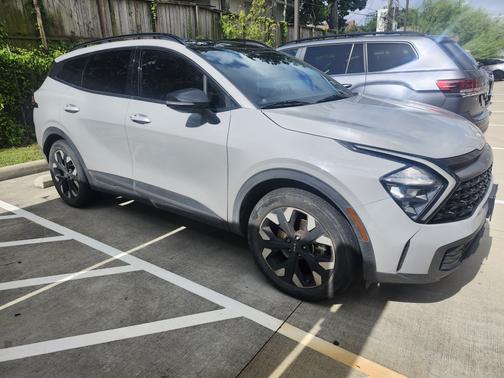 Gray 2023 Kia Sportage X-Line