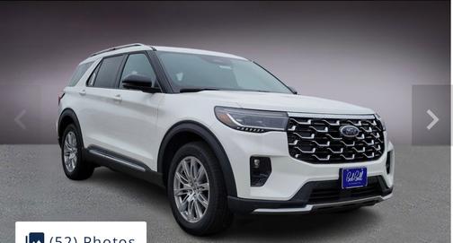 2025 Ford Explorer Platinum 4WD