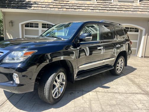 Black 2015 Lexus LX 570 Base