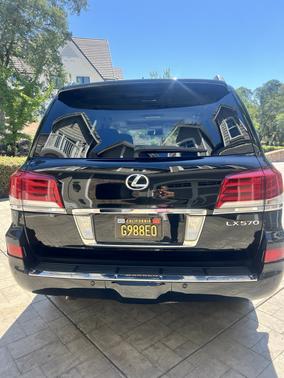 Black 2015 Lexus LX 570 Base