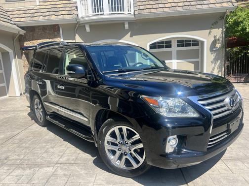 Black 2015 Lexus LX 570 Base