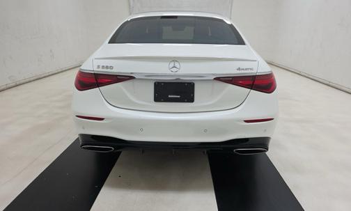 White 2022 Mercedes-Benz S-Class S 580 4MATIC