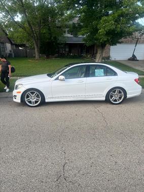 White 2013 Mercedes-Benz C-Class C 250 Sport