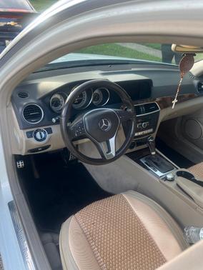 White 2013 Mercedes-Benz C-Class C 250 Sport