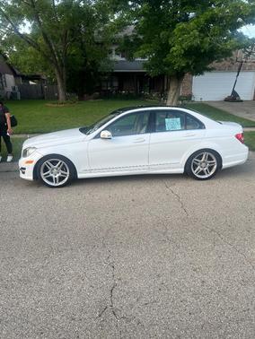 White 2013 Mercedes-Benz C-Class C 250 Sport