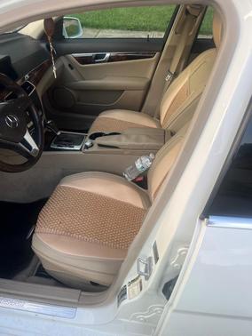 White 2013 Mercedes-Benz C-Class C 250 Sport