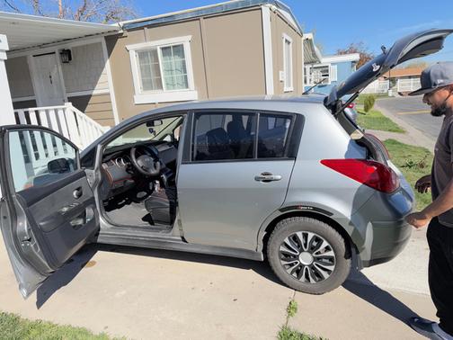 Gray 2011 Nissan Versa 1.8 S