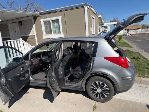 Gray 2011 Nissan Versa 1.8 S