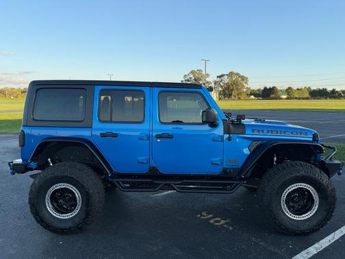 Blue 2021 Jeep Wrangler Unlimited Rubicon
