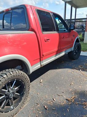 Red 2003 Ford F-150 XL