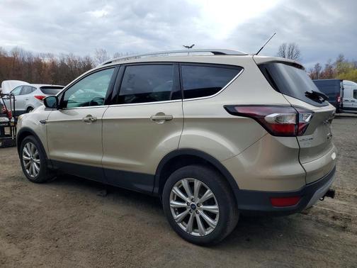 Beige 2017 Ford Escape Titanium