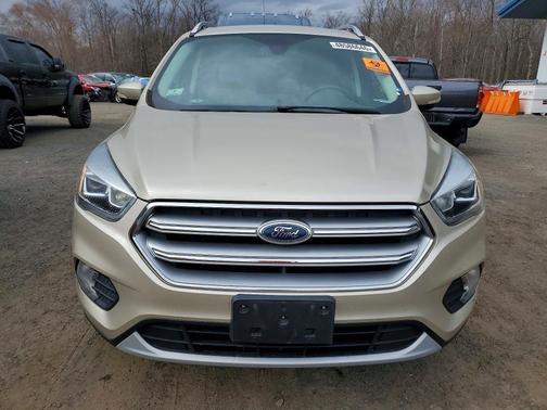 Beige 2017 Ford Escape Titanium