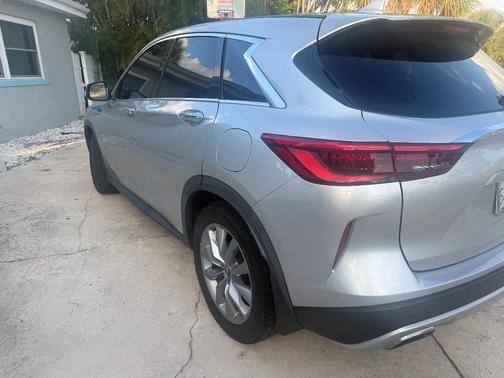 Silver 2019 INFINITI QX50 Pure