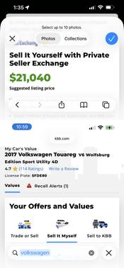 Silver 2017 Volkswagen Touareg V6 Wolfsburg Edition