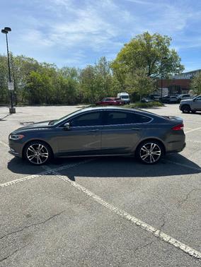 Gray 2017 Ford Fusion Titanium