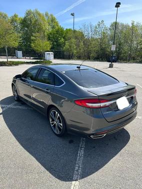 Gray 2017 Ford Fusion Titanium