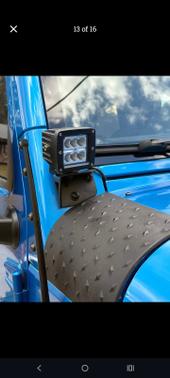 Blue 2015 Jeep Wrangler Unlimited Sport