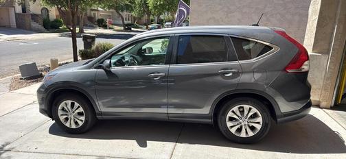 Silver 2014 Honda CR-V EX-L w/Navigation
