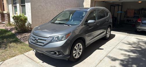 Silver 2014 Honda CR-V EX-L w/Navigation