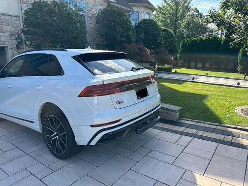 White 2023 Audi Q8 55 Premium Plus